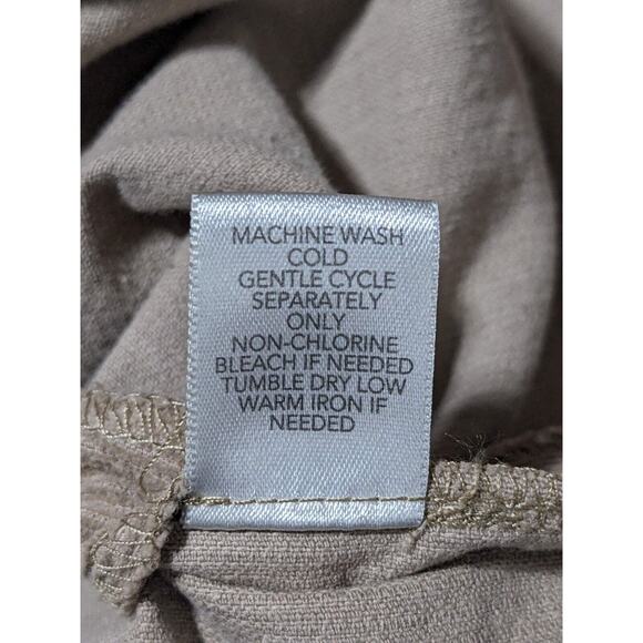 CJ Banks Fine Corduroy Button Front Jacket Women 2X Brown Pockets Long Sleeves - Picture 12 of 15